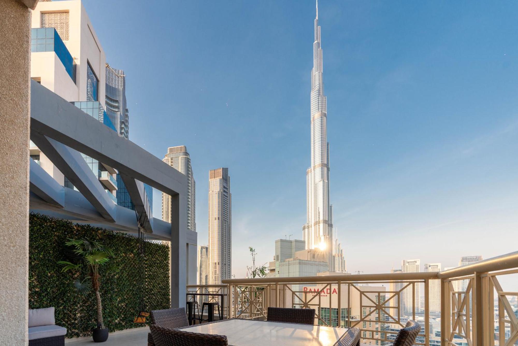 Luxury 2Br Downtown Apt With Burj Khalifa Views Dubaj Exteriér fotografie